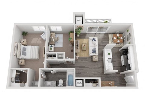 a 2 bedroom192 sqft floor plan  1199 square feet